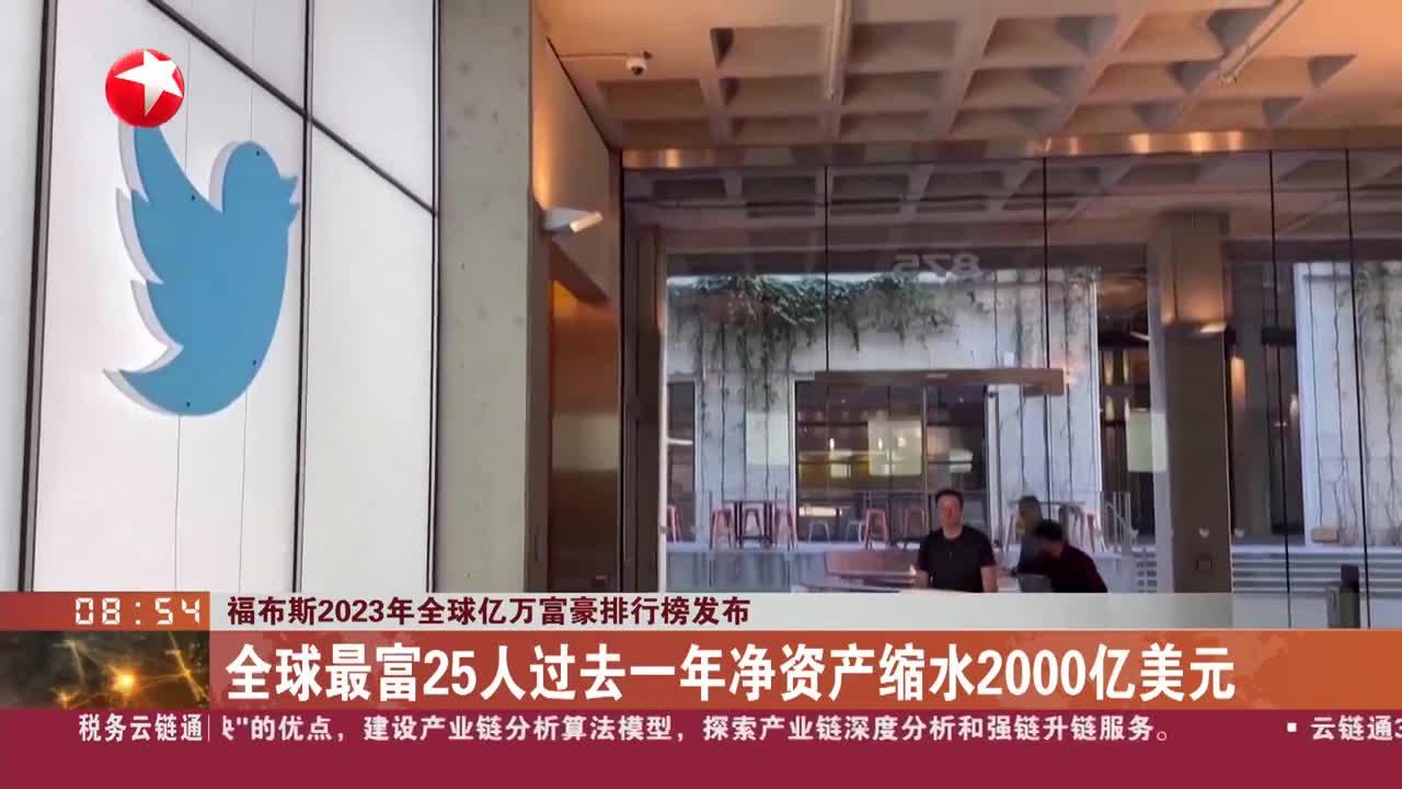 福布斯2023年全球亿万富豪排行榜发布|福布斯|亿万富豪_新浪新闻