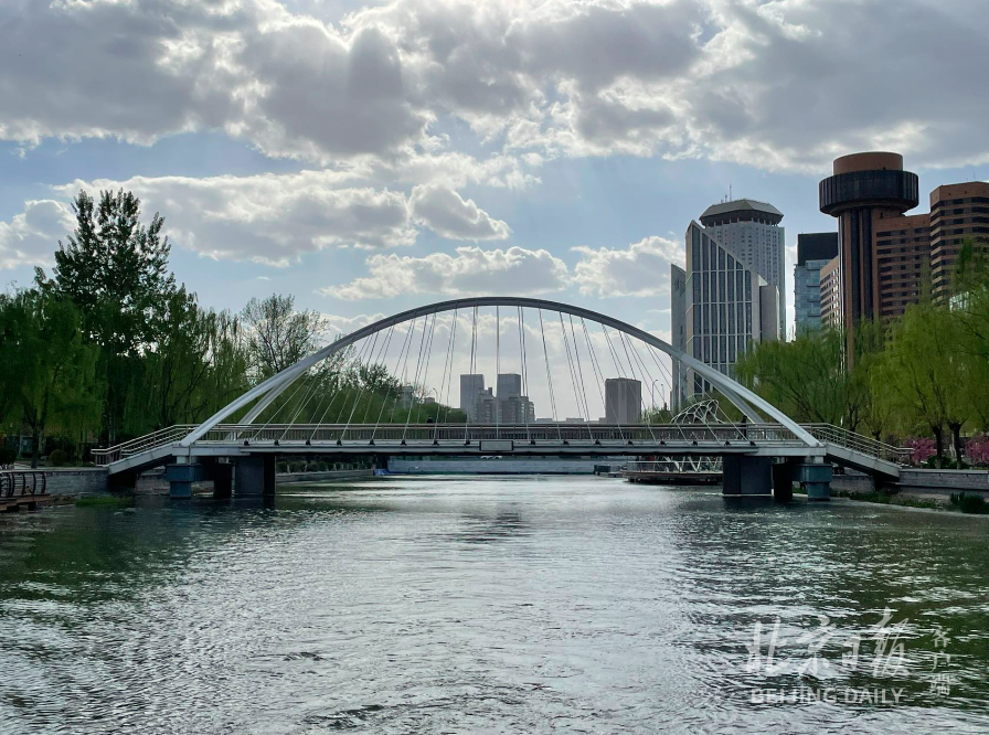 亮马河24桥修葺一新!先睹为快