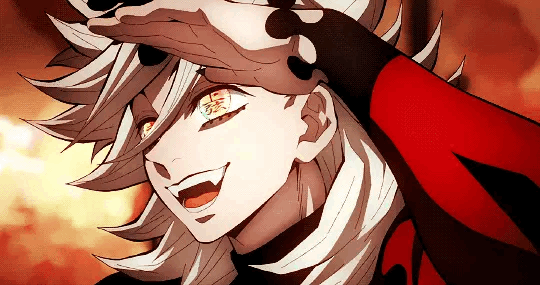 鬼灭之刃锻刀村篇 童磨 动图 (cv:宫野真守)|鬼灭之刃|cv_新浪新闻