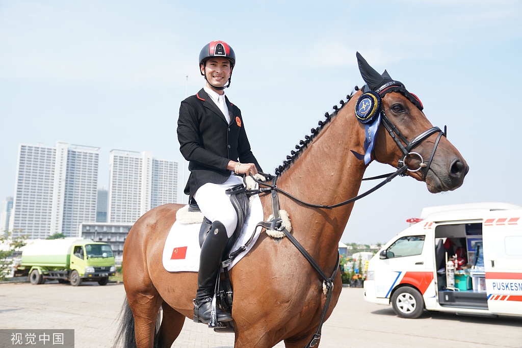 中国马术三项运动员华天:期待在杭州亚运会亮相__财经头条