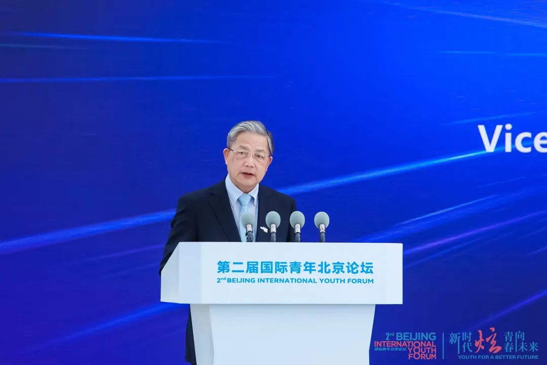 中国公共外交协会副会长胡正跃发表主旨演讲