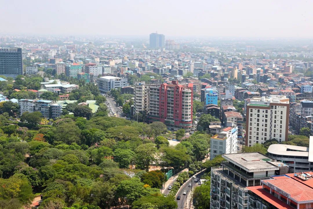 仰光城市景观 雷桐苏 摄