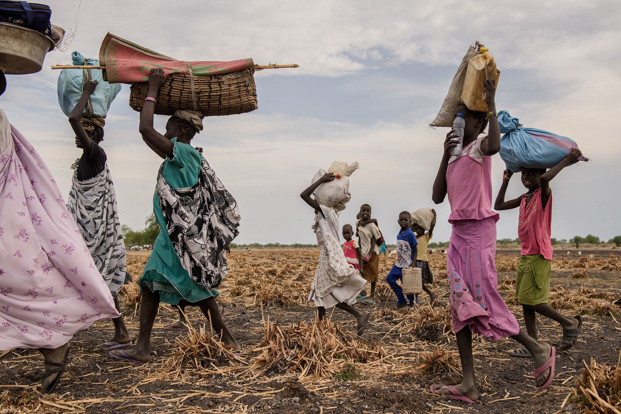 在南苏丹上尼罗州,一波又一波的战斗引发大规模流离失所.