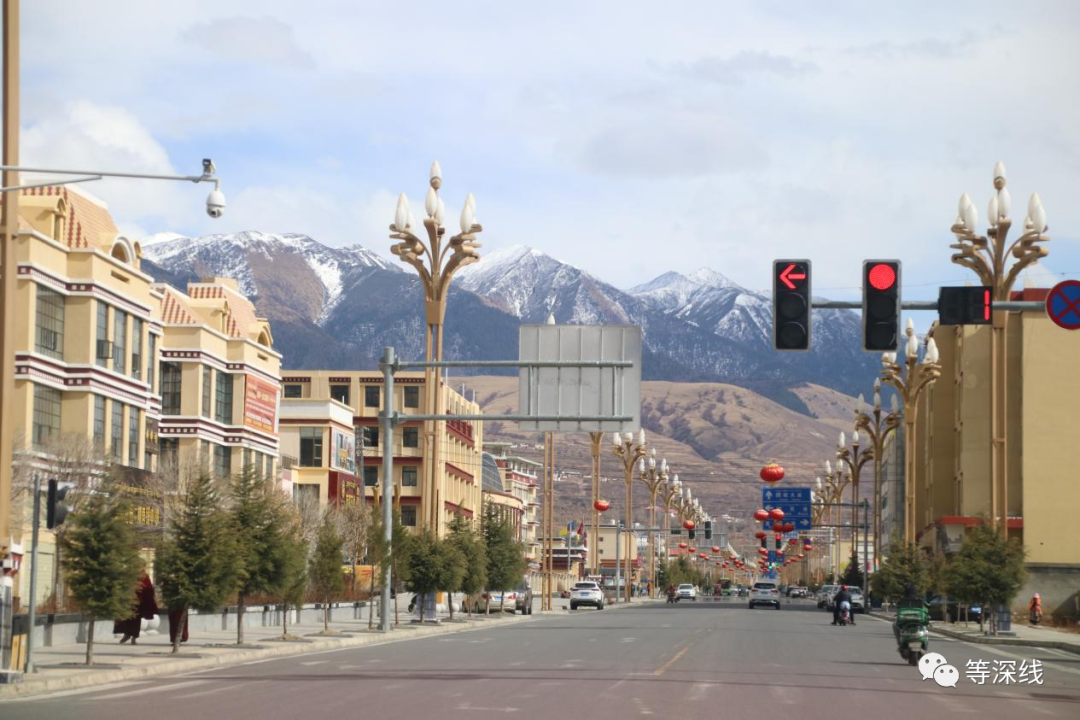道孚县城.&nbsp; &nbsp; &nbsp;《等深线》记者&nbsp;陈雪波&nbsp;摄