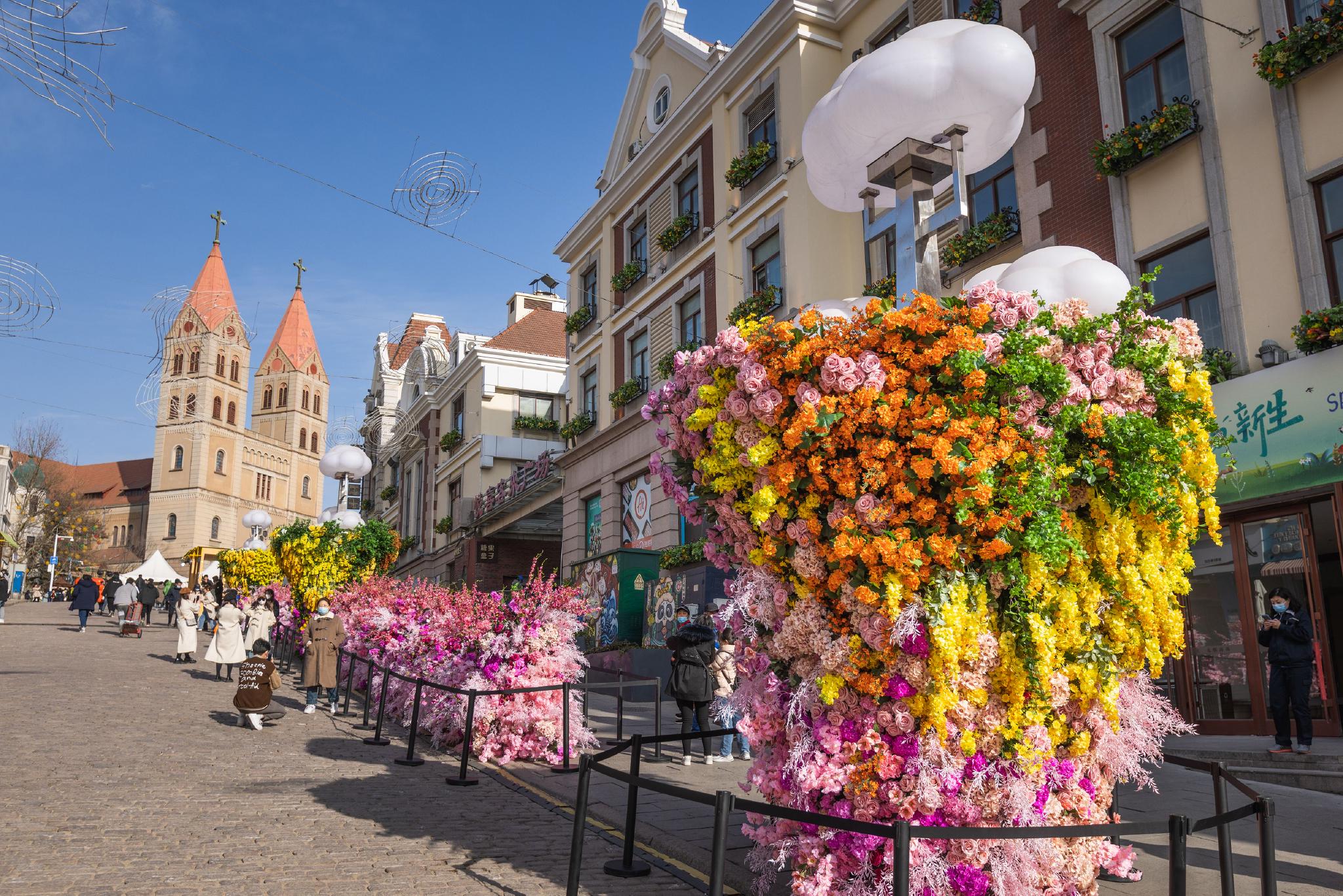青岛市市南区街景.孟达 摄
