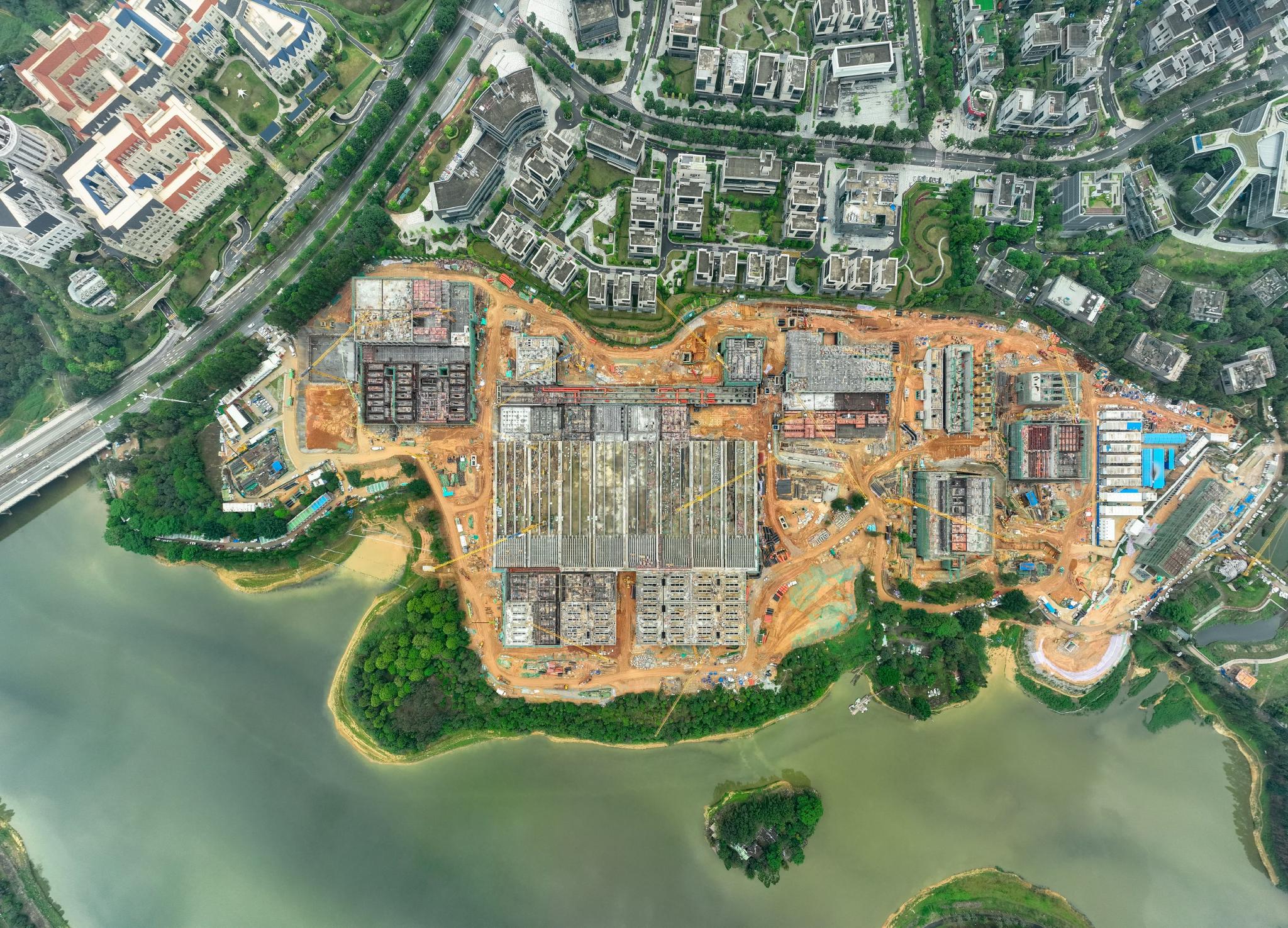 亚洲一次性建成规模最大的单体水厂计划年底建成|东莞市|广东省|工程|松山湖|防裂_手机新浪网
