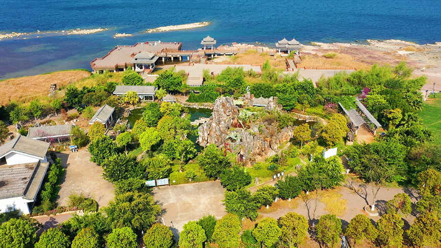 仙湖湾美景(3月31日摄).洪扬 摄