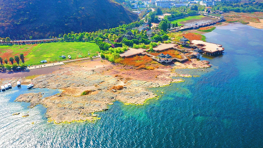 仙湖湾美景(3月31日摄).洪扬 摄