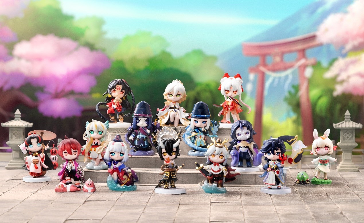 泡泡玛特携手阴阳师推出系列手办 搭载nfc感应功能冲破潮玩"次元"