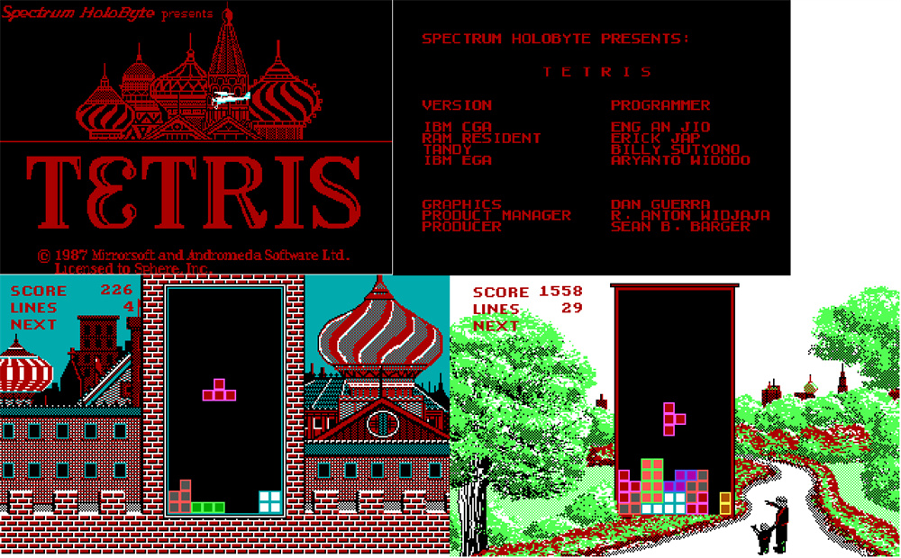 《俄罗斯方块》海报