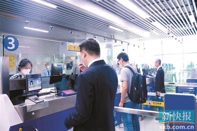 琶洲港澳口岸 迎来首批入境旅客休闲区蓝鸢梦想 - Www.slyday.coM