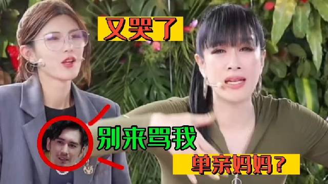 钟丽缇直播又哭了,提及单亲妈妈惹热议,张伦硕回应:我太惨了……_新浪新闻