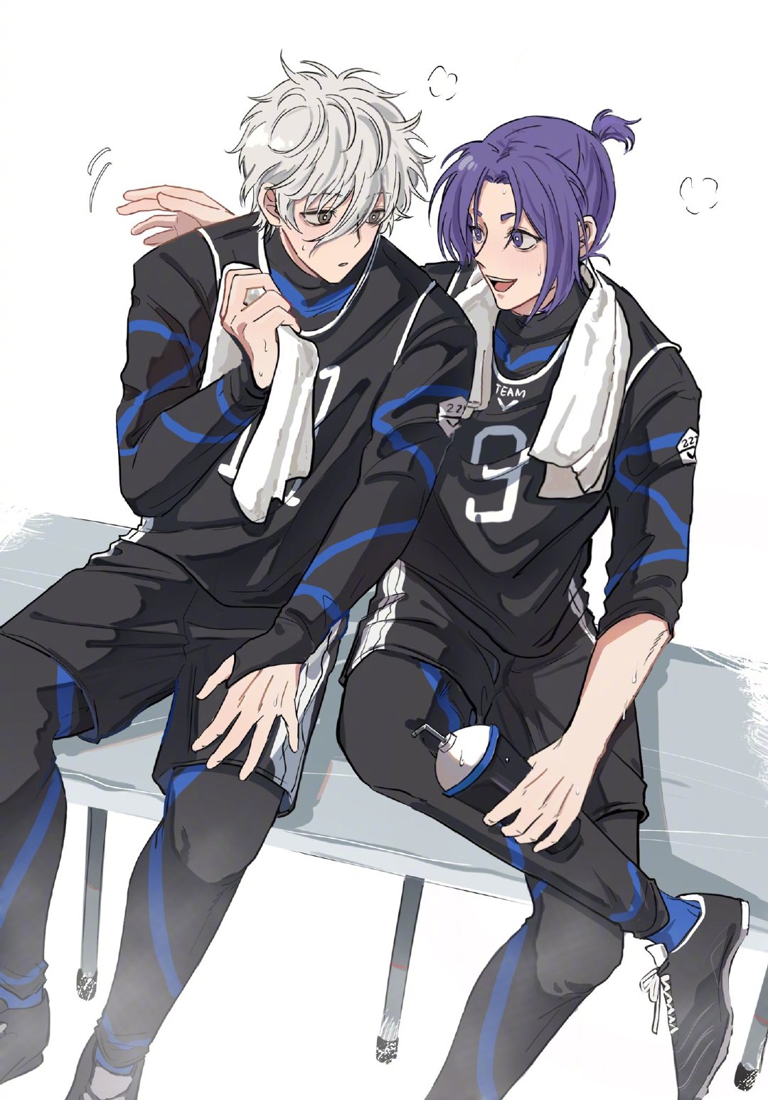 凪诚士郎&御影玲王，小情侣好甜 .twi：Blnag_peapond|小情侣|监狱|蓝色_新浪新闻
