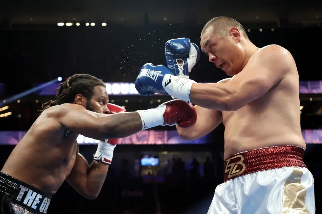 比赛中的张志磊