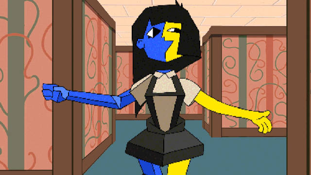 "抽象女孩"ena——复古超现实风格互动冒险游戏:ena: dream bbq