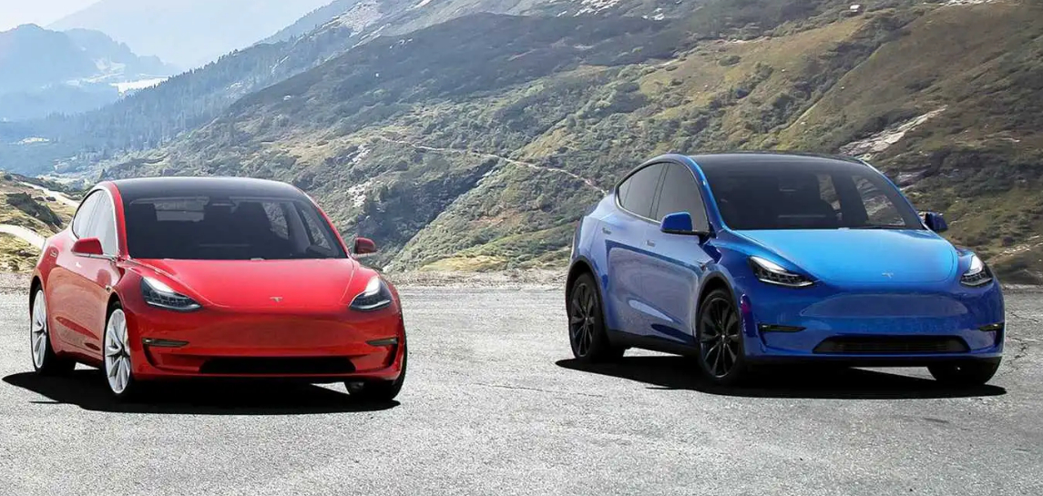 特斯拉model3modely全球起售价对比图:中国内地市场价格最低-新浪汽车