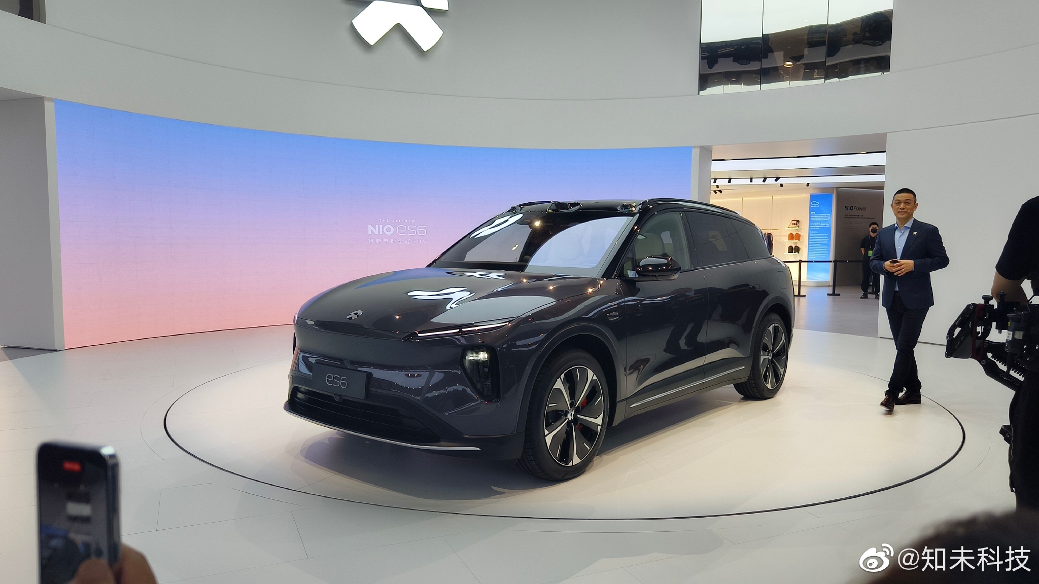 全新蔚来es6实拍
