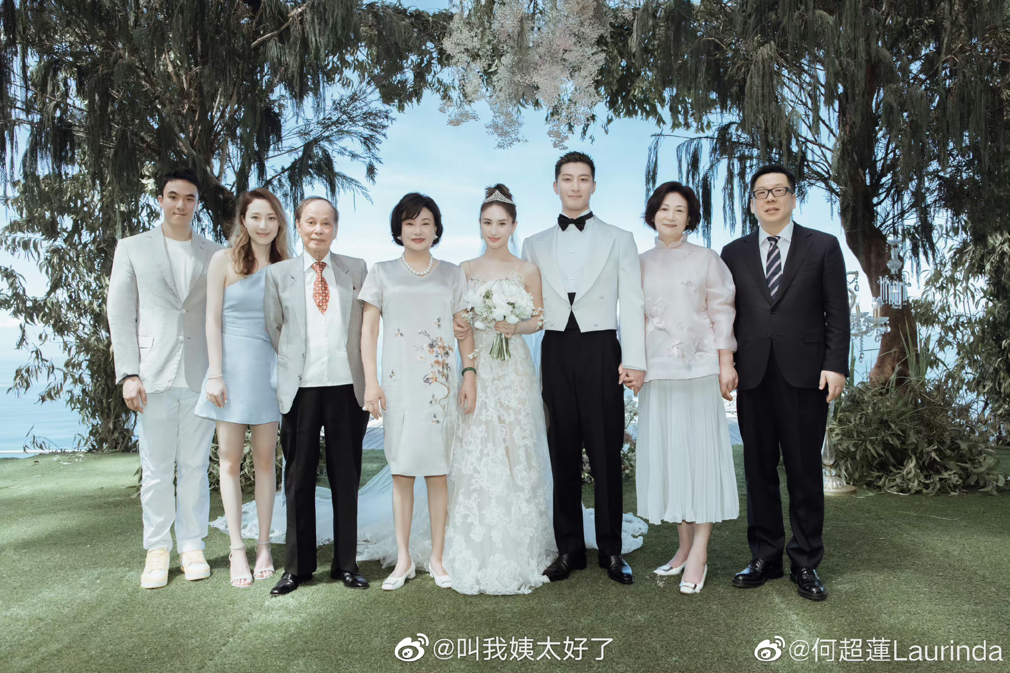 何超莲、窦骁婚礼照，有钱人的婚礼确实不一样，好漂亮啊|何超莲|婚礼|窦骁_新浪新闻