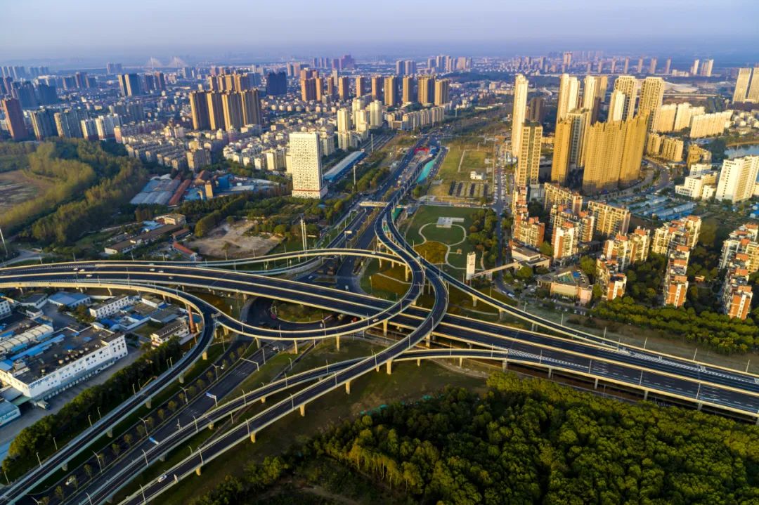 硚孝高速一期灯塔互通.