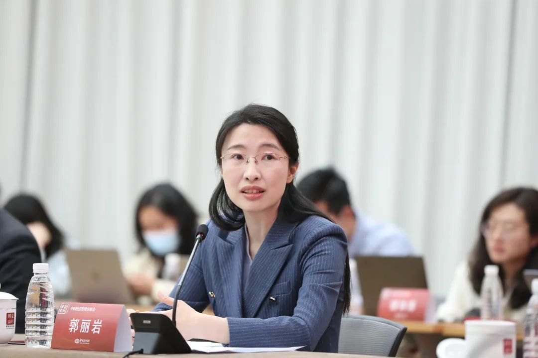 97中国宏观经济研究院综合形势研究室主任郭丽岩 &nbsp;中新社记者