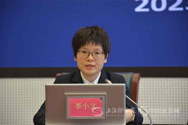 　　上海市人民检察院第四检察部副主任李小文 上证报记者 黄坤 摄