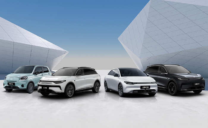 零跑汽车车型一览，图源零跑汽车官方微博