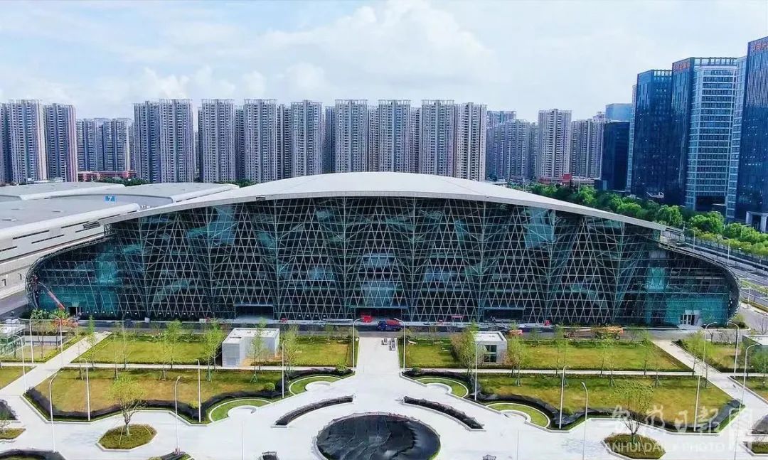 合肥滨湖国际会展中心.李博 摄