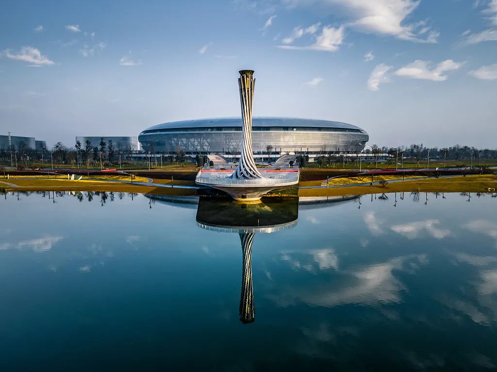 东安湖体育公园(图源:视觉中国)