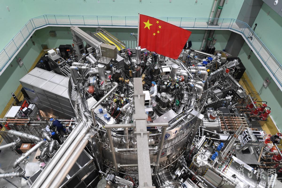 全超导托卡马克核聚变实验装置.徐旻昊 徐国康 摄