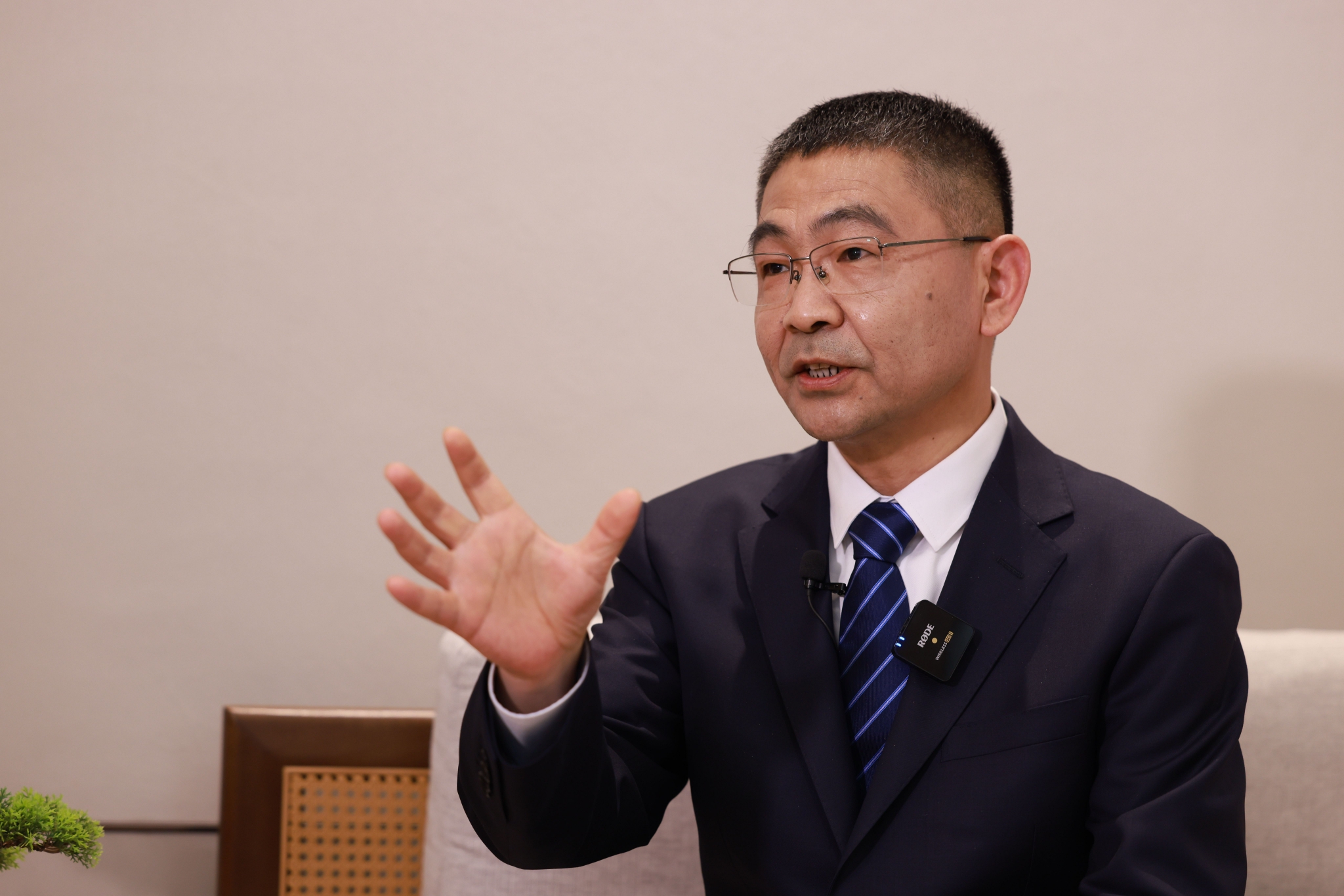 安联公司党委书记,董事长谢新宇