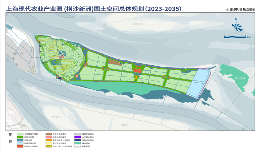 横沙岛未来规划图图片
