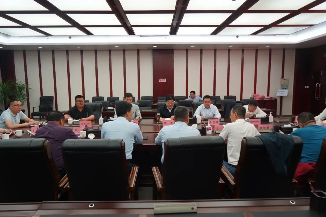 高新区召开渭南国际现代物流港项目洽谈会