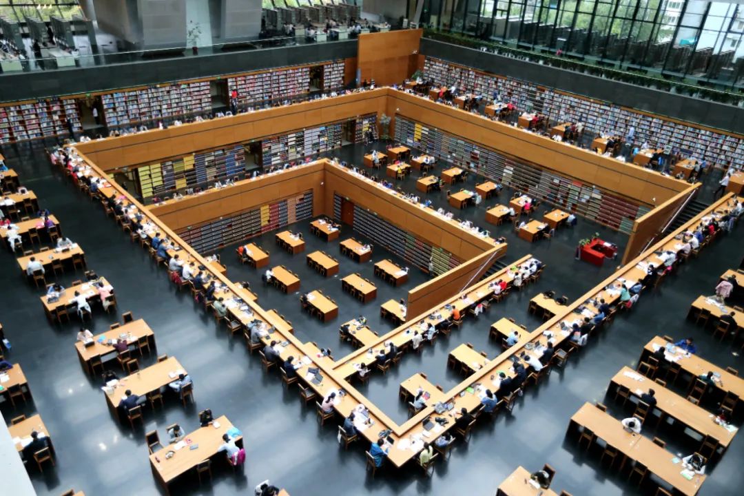 国家图书馆总馆北区内景(王振/摄)