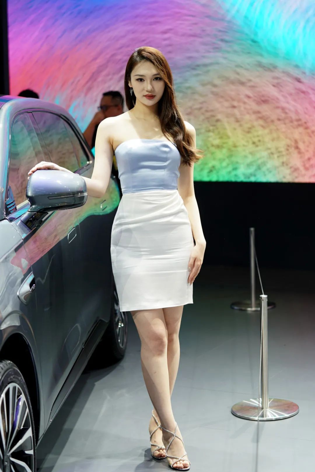 上海车展模特又回来了