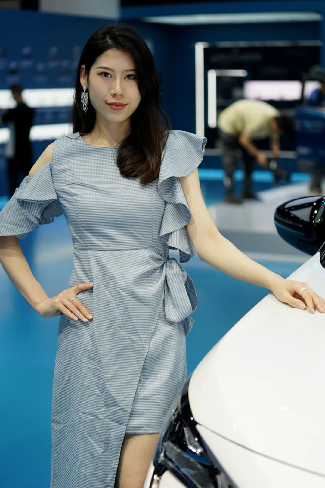 上海车展模特又回来了