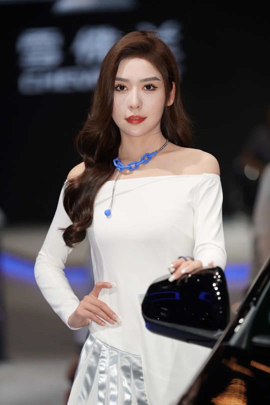 上海车展模特又回来了