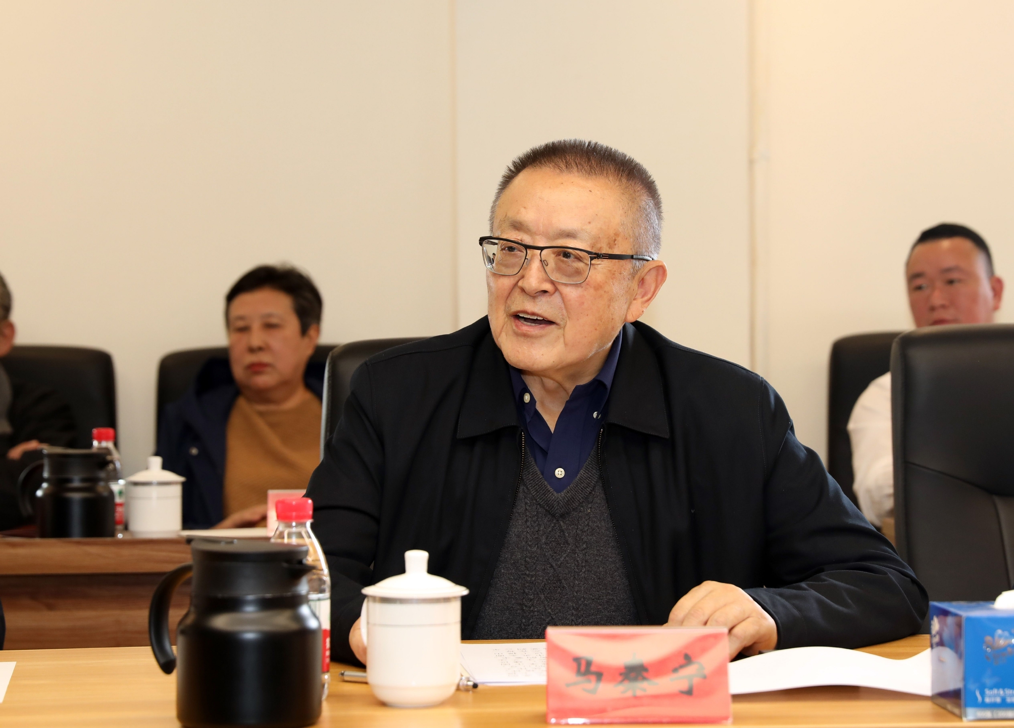 马锡五之子,西北政法大学马锡五审判方式研究院顾问马秦宁.