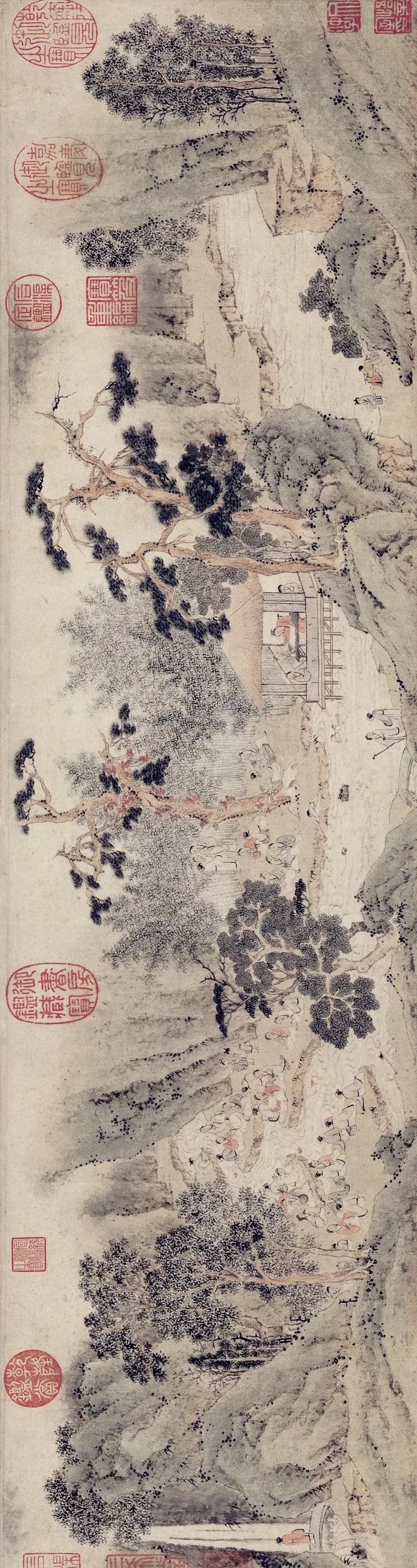 明 &nbsp;文徵明繪 &nbsp;《蘭亭雅集圖卷》