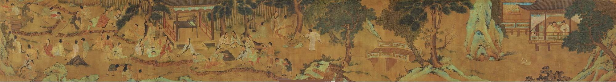 元 &nbsp;趙孟頫 繪 &nbsp;《蘭亭修契圖》（豎圖見文末）