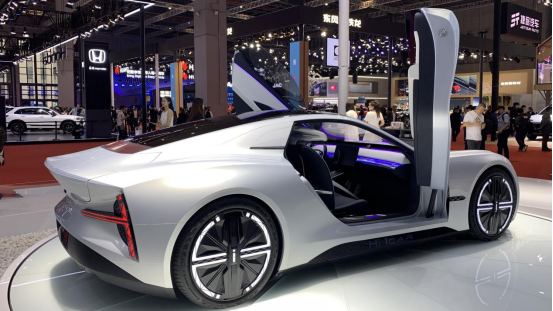 纯电双门轿跑,奇瑞新能源icar-gt概念车亮相上海车展-新浪汽车