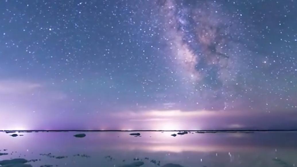 灿烂唯美!柴达木星河是宇宙级浪漫