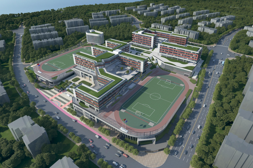 金海学校鸟瞰图 两江新区教育局供图