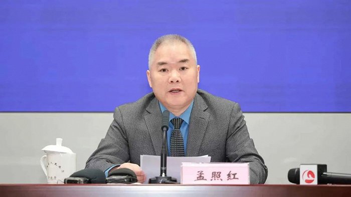 发布人:省财政厅副厅长 孟照红(许梦宇 摄)