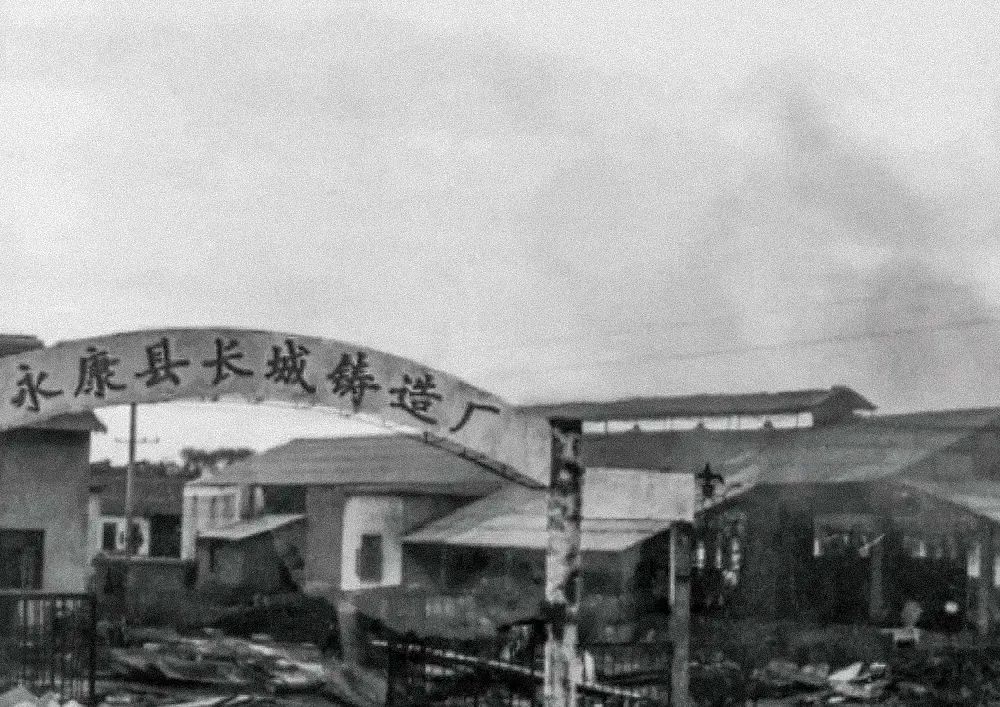 1989年王林兴创办的企业迁入长城工业区，更名为“永康县长城铸造厂”