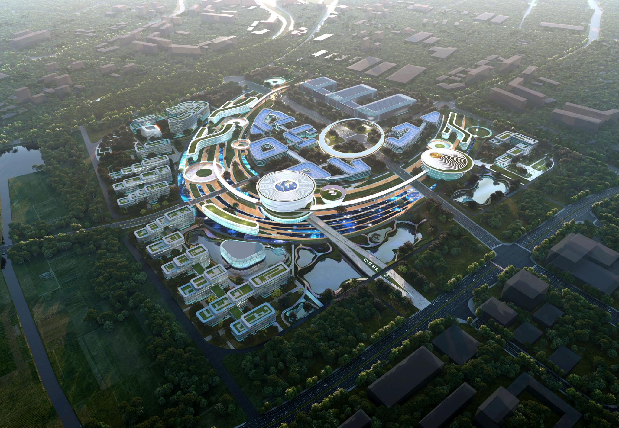 安徽合肥发布深空科学城概念性规划__财经头条