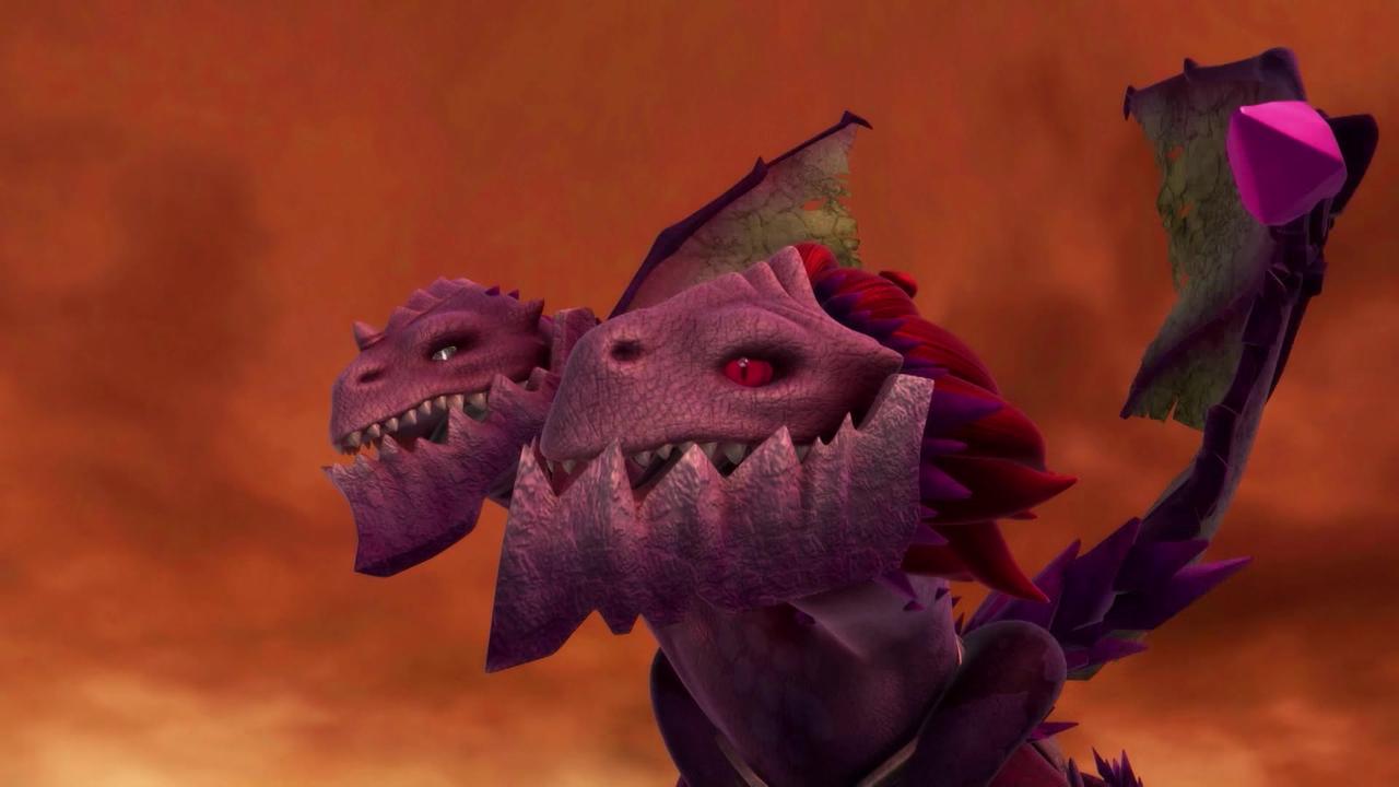 猪猪侠怪兽们被魔龙王一一击败它的战斗力实在太强大了