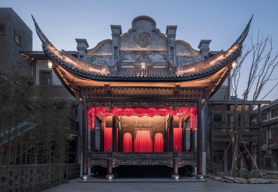 西流沱小镇戏台 长厦安基设计供图