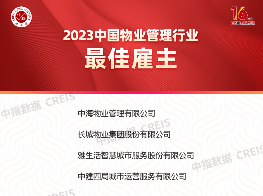 2023中国物业服务百强企业名单重磅发布|物业服务_新浪财经_新浪网