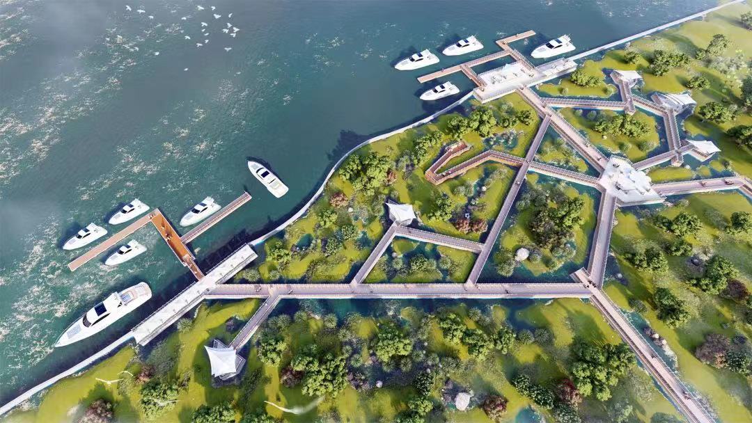 扬帆码头效果图