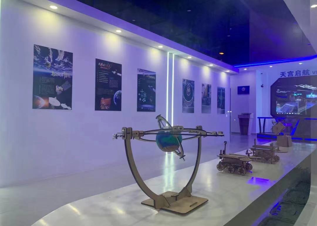石狮市科普馆的航天主题体验区.新东方供图